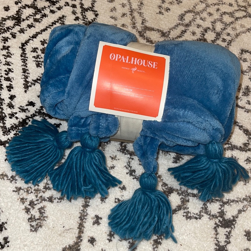 TARGET OPALHOUSE Sky Blue Throw Blanket